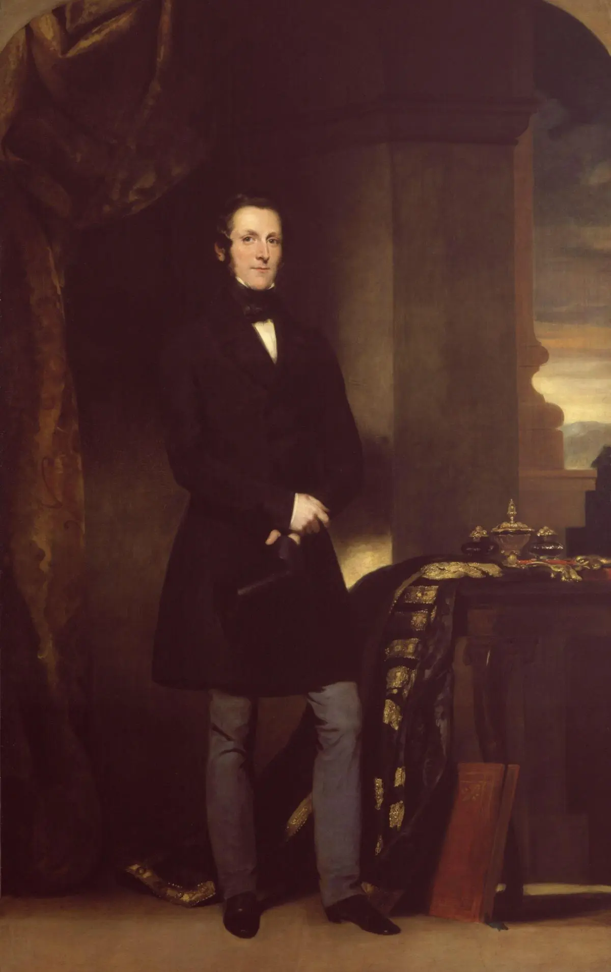 Lord Dalhousie had very strong evangelical sympathies. Here is his portrait from 1847 by John Watson-Gordon. Lord Dalhousie had very strong evangelical sympathies. Here is his portrait from 1847 by John Watson-Gordon.