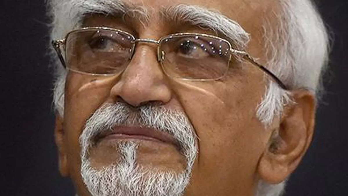 Hamid Ansari, whose autobiography hits the stands in January, exhorts Muslims ‘to struggle for our rights’, ‘focus on education and business, and not respond to any provocation’