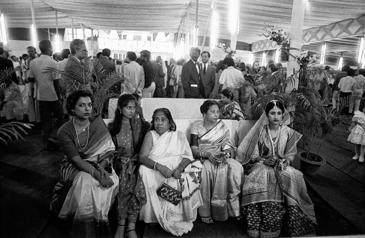 “Wedding guests”, 1988, Dhaka. It was the worst flood in a century, but before the flood waters had receded, an opulent wedding of the daughter of a powerful minister was taking place in Abahani Park. Flowers were said to have been flown in from Bangkok and strewn on the streets from the bride’s home to the wedding dais. The who’s who of Bangladesh, including the media, were present. They all stayed silent.