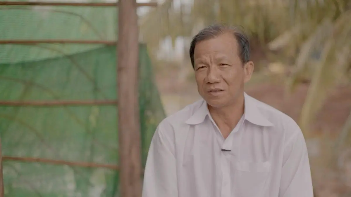Le Van Tai, Deputy Head of Agriculture and Rural Development, Thanh Phu District, Ben Tre Province. 