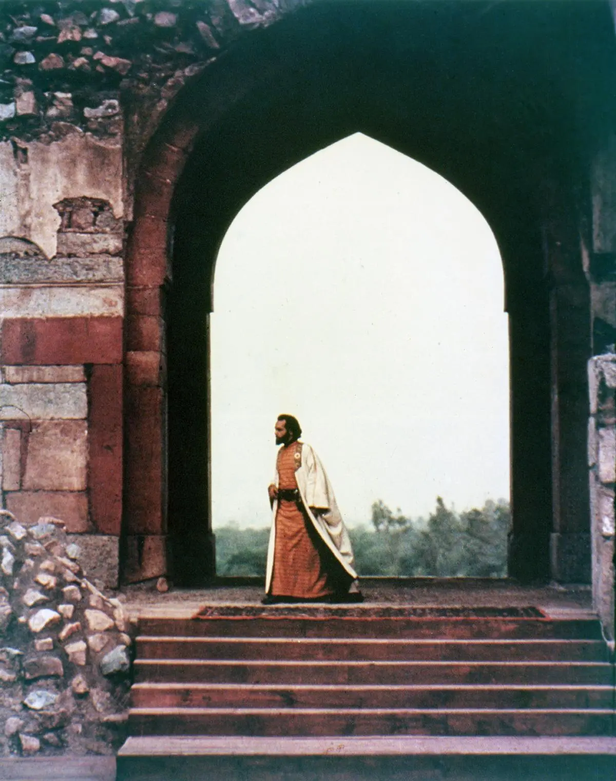 Tughlaq by Girish Karnad, directed by E. Alkazi, with Manohar Singh as Tughlaq. NSD, New Delhi, 1974. Tughlaq by Girish Karnad, directed by E. Alkazi, with Manohar Singh as Tughlaq. NSD, New Delhi, 1974.