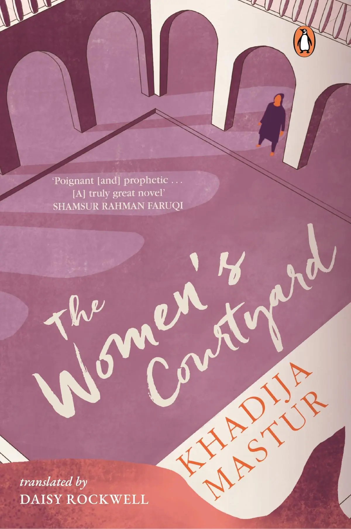 Translated by Rockwell in 2018, Khadija Mastur’s The Women’s Courtyard is about the limited lives of women within the household. Translated by Rockwell in 2018, Khadija Mastur’s The Women’s Courtyard is about the limited lives of women within the household.