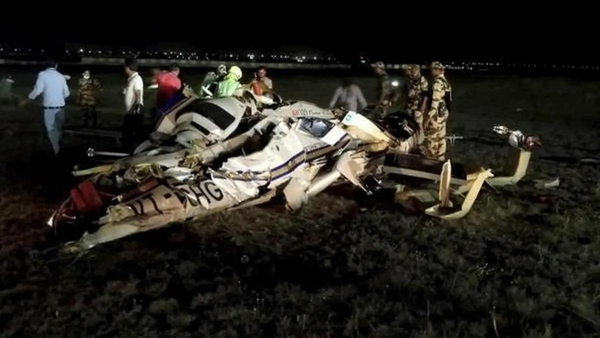 Helicopter crash in Raipur that killed both pilots raises questions