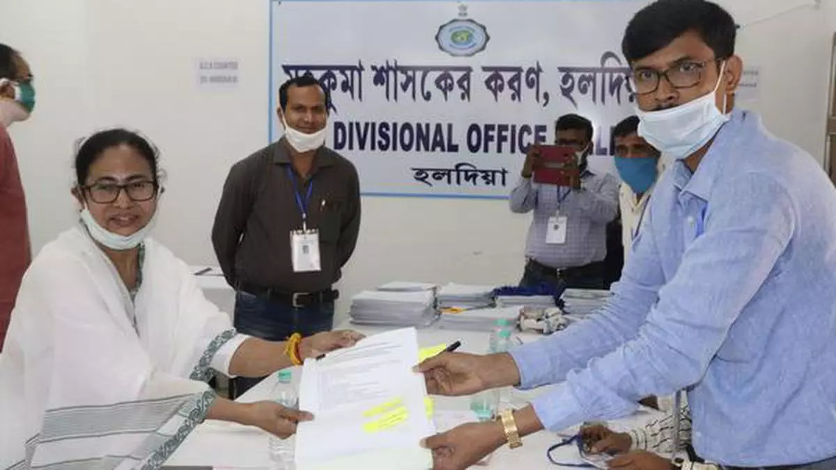 Mamata files nomination from Nandigram, suffers injuries later in the day and alleges conspiracy behind incident