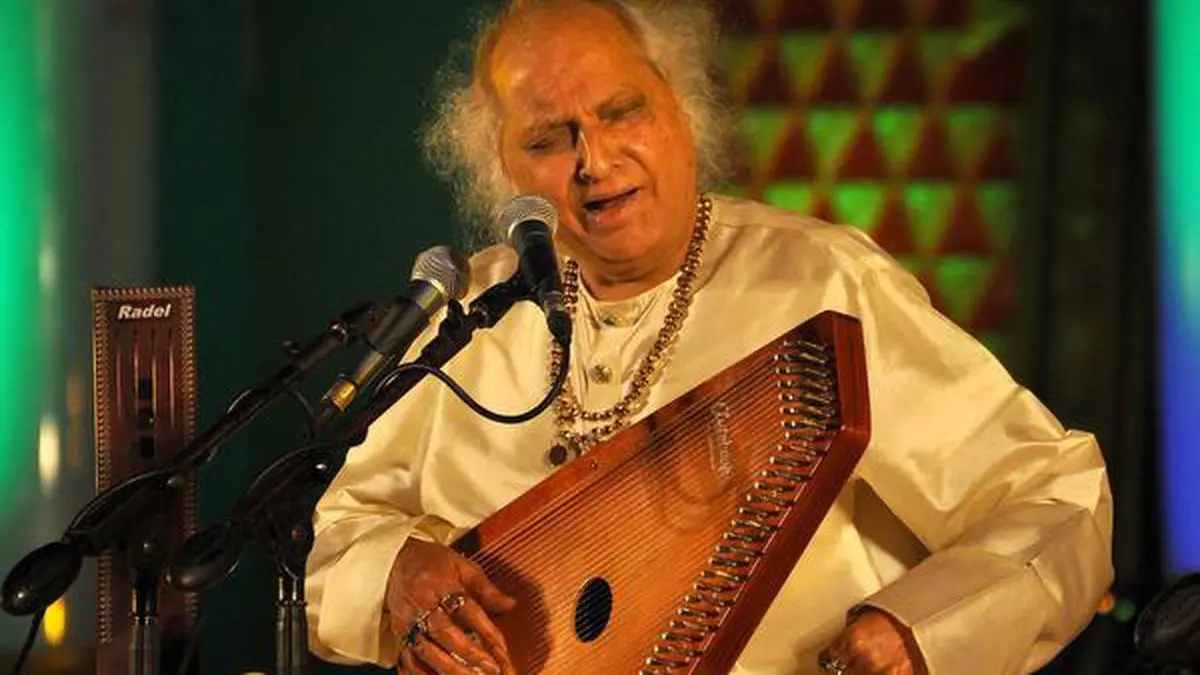 Pandit Jasraj, doyen of the Mewati gharana of Hindustani classical ...