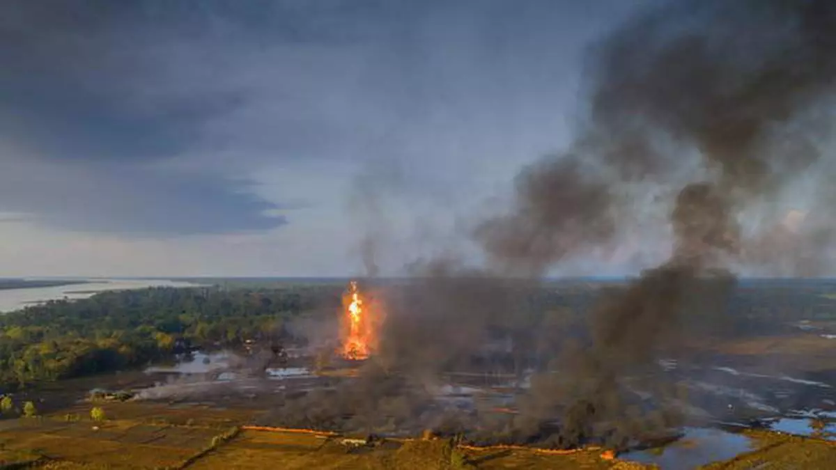 Report on Baghjan blowout says it may take more than 10 years for even a partial recovery of the destruction caused to the landscape