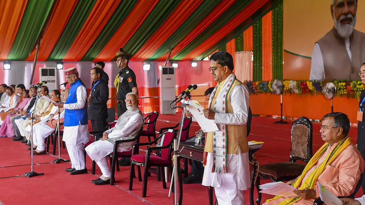 Manik Saha sworn in as Tripura Chief Minister