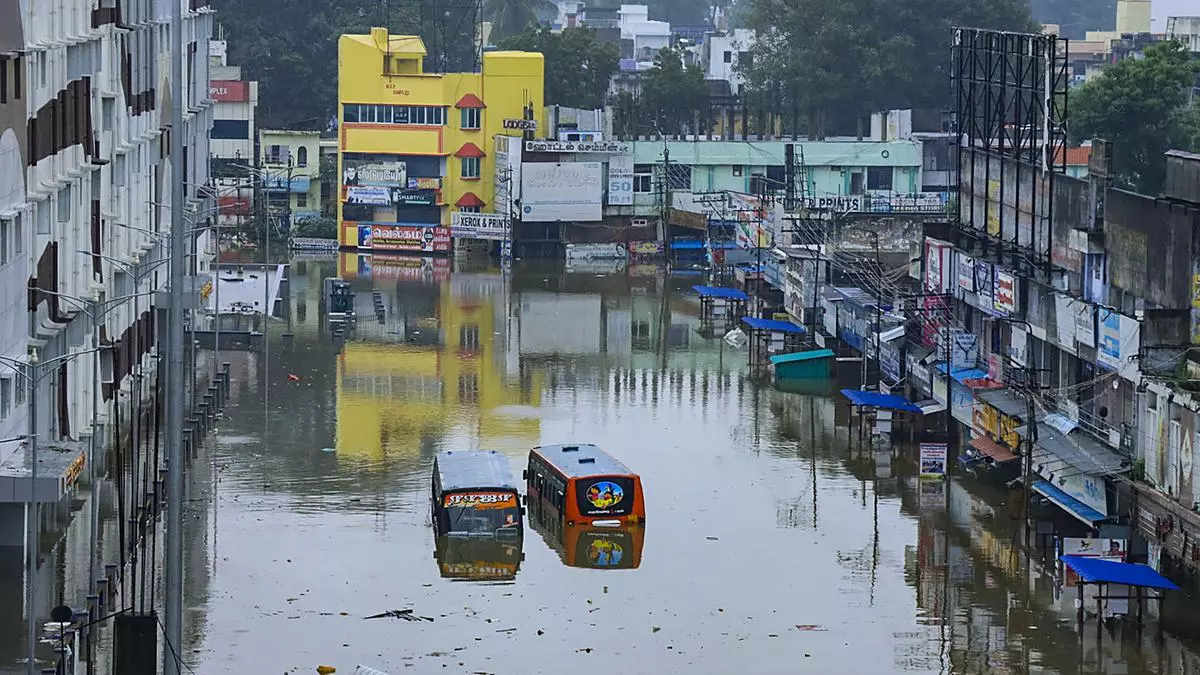 Rain wreaks havoc in south Tamil Nadu paralysing Nagercoil, Thoothukudi, Kanyakumari and Tirunelveli