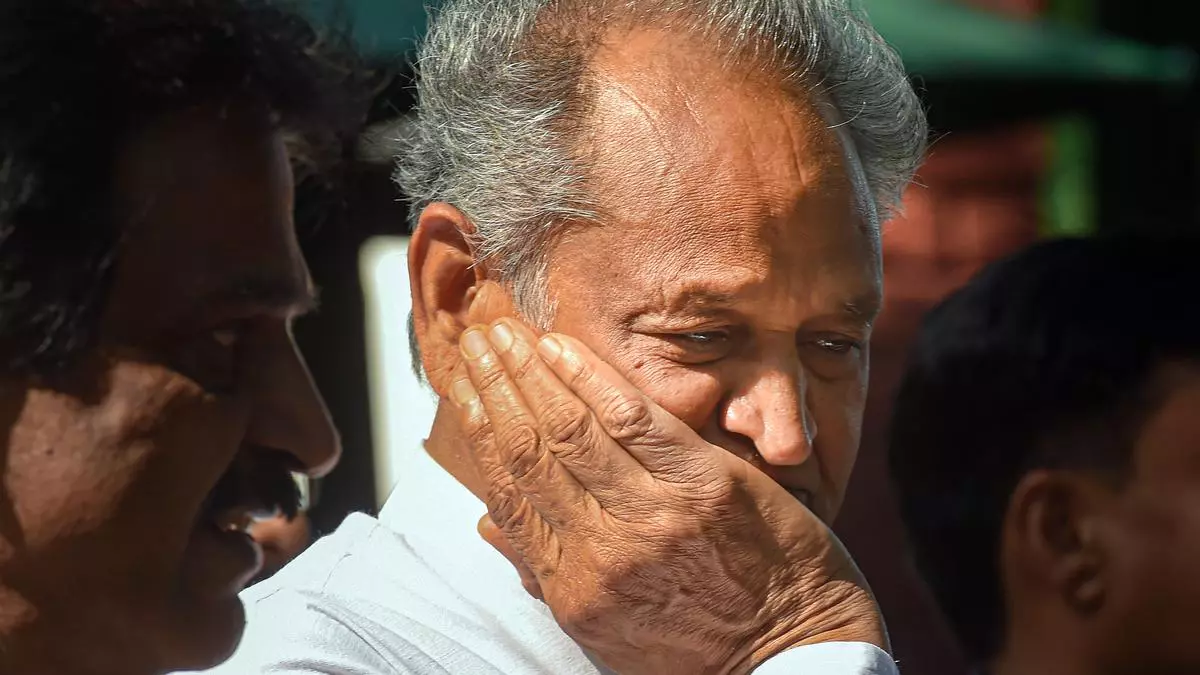 Ashok Gehlot bows out of the Congress president race