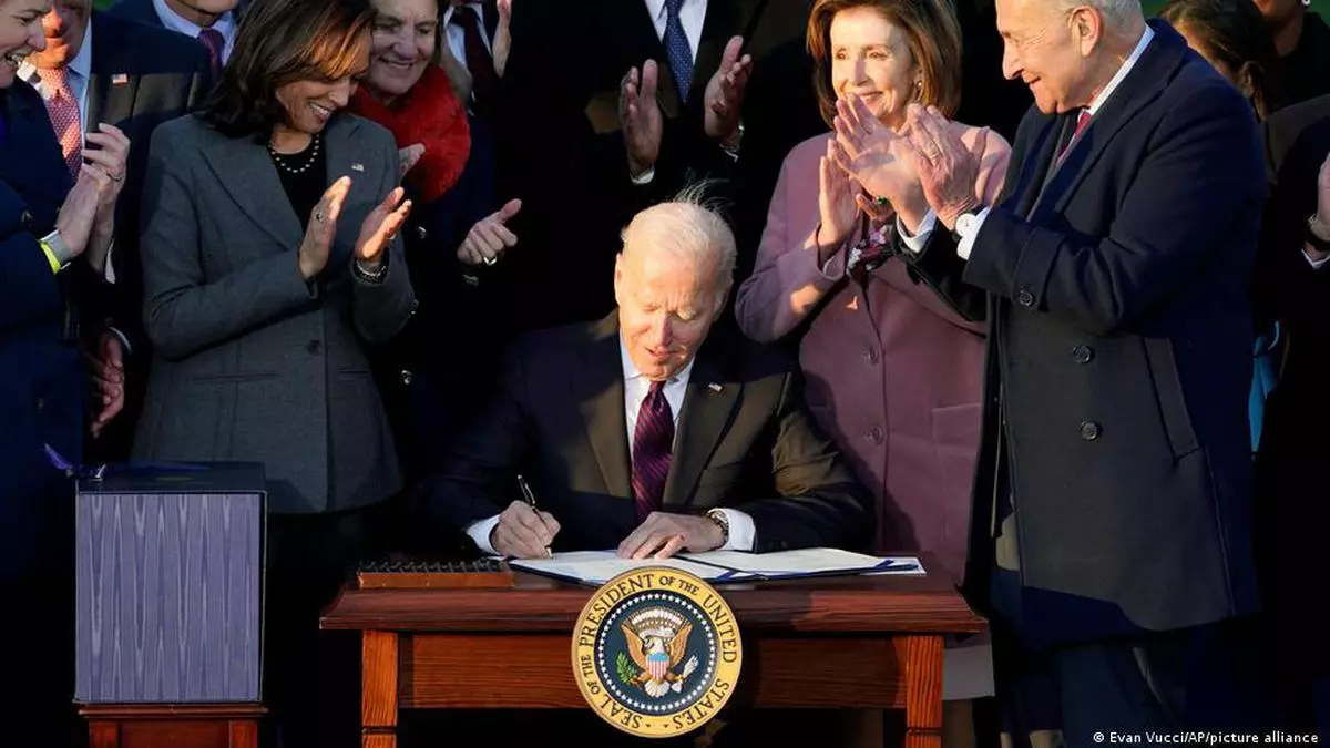 U S President Joe Biden Signs 1 Trillion Infrastructure Bill Into Law