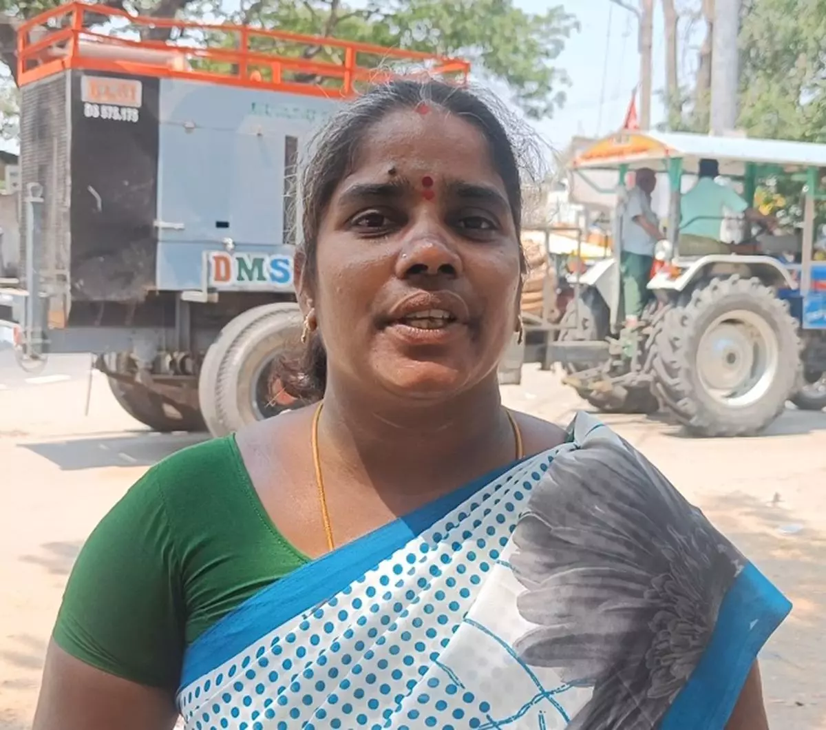 Amudhavalli, a homemaker from Mannadipet Commune Panchayat in Puducherry.