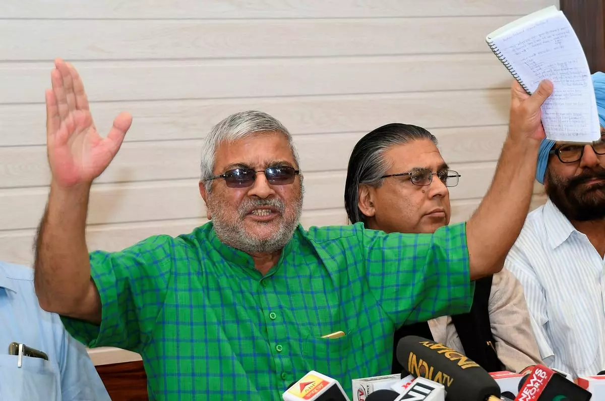 Dharamvira Gandhi, Member of the Lok Sabha, Patiala.