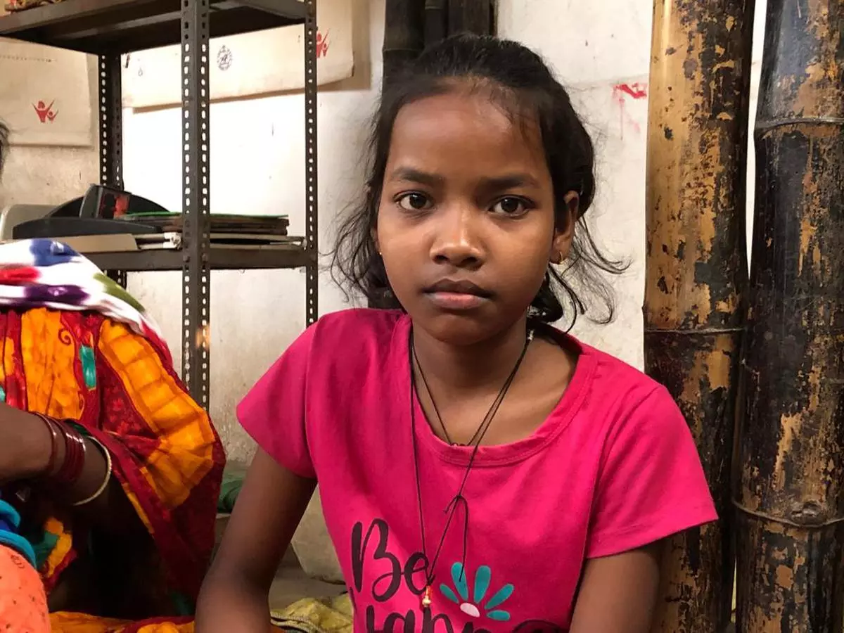 Jyotsna Samad, 11, was not included in her family’s ration card during an online update and as a result, her name was deleted from the website.