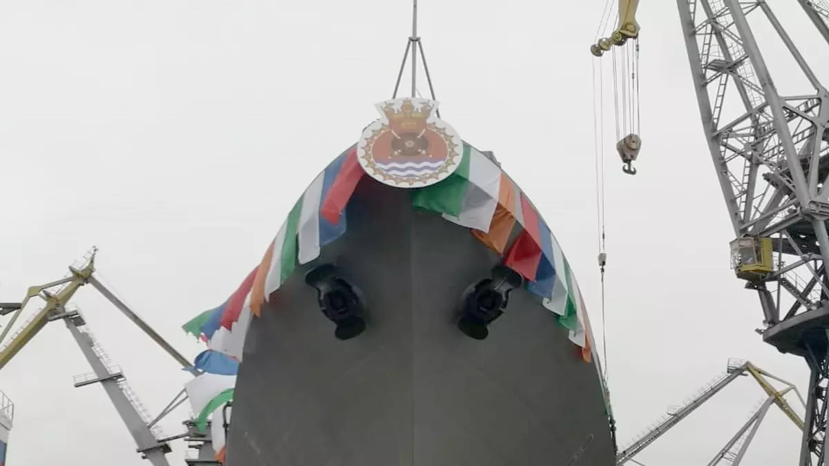 Indian Navy’s Tushil Frigate Launched In Russia - Frontline