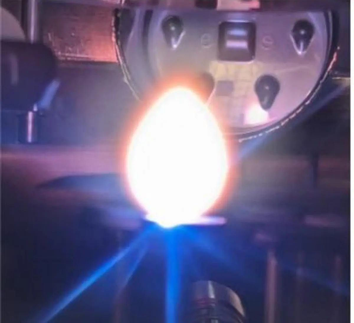 Pulsed laser deposition, in which a laser beam ablates a material that is deposited as a film on a substrate, was used to fabricate the high-temperature superconductivity wires.