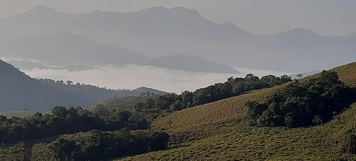 Western Ghats in Chikkamagaluru district in Karnataka. 