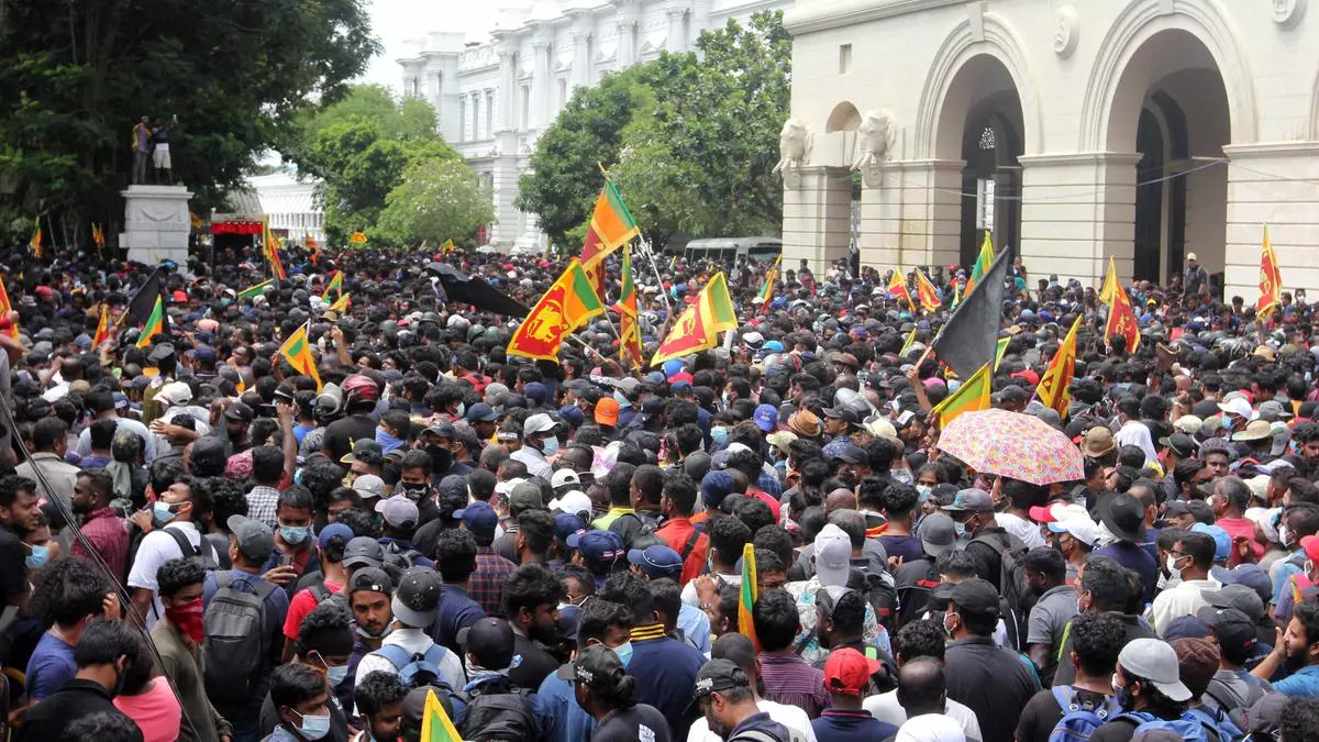 Protesters storm presidential palace in Colombo as Sri Lanka descends into chaos