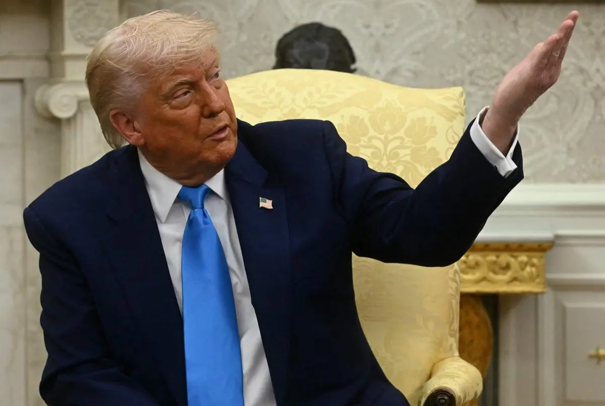 US President Donald Trump in the Oval Office of the White House in Washington, DC, on May 21, 2025. Lisa Curtis says it was really crucial that the US not talk about mediating Kashmir ever, but especially right after the Pahalgam terrorist attack and the India-Pakistan conflict that followed. US President Donald Trump in the Oval Office of the White House in Washington, DC, on May 21, 2025. Lisa Curtis says it was really crucial that the US not talk about mediating Kashmir ever, but especially right after the Pahalgam terrorist attack and the India-Pakistan conflict that followed.