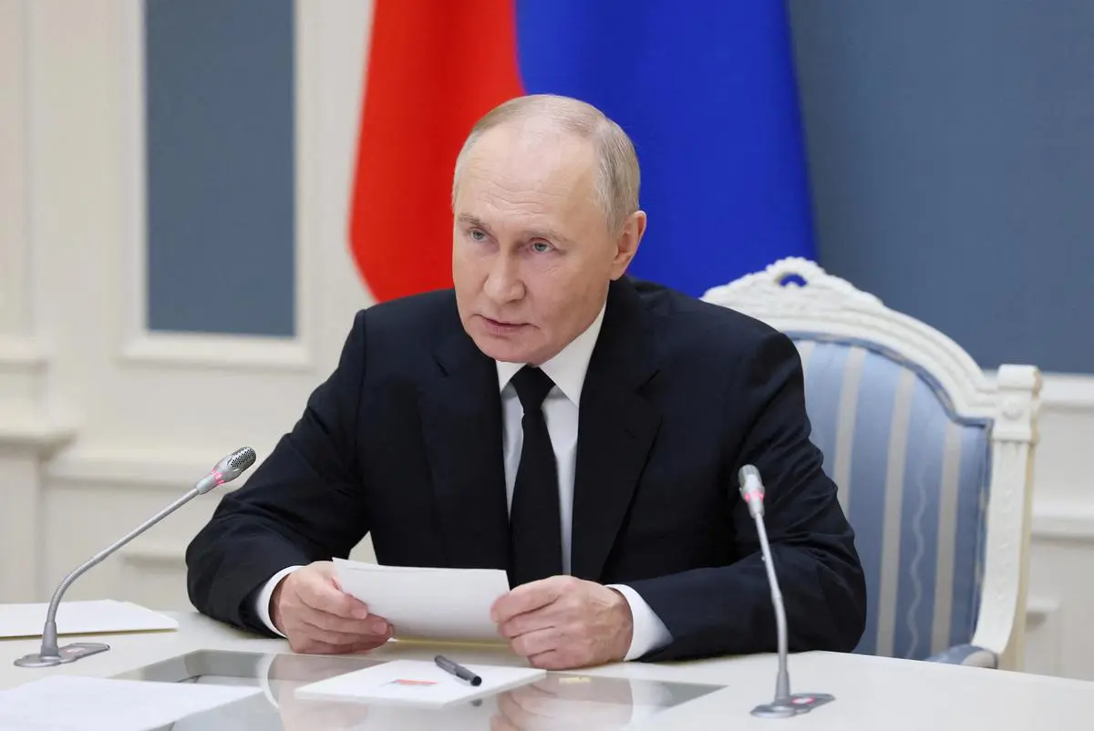 Russian President Vladimir Putin in Moscow on October 29, 2024. On November 21, Russia ratcheted up tensions further by carrying out an intermediate-range ballistic missile strike on a Ukrainian missile plant in Dnipro, deploying for the first time an experimental new hypersonic missile system.