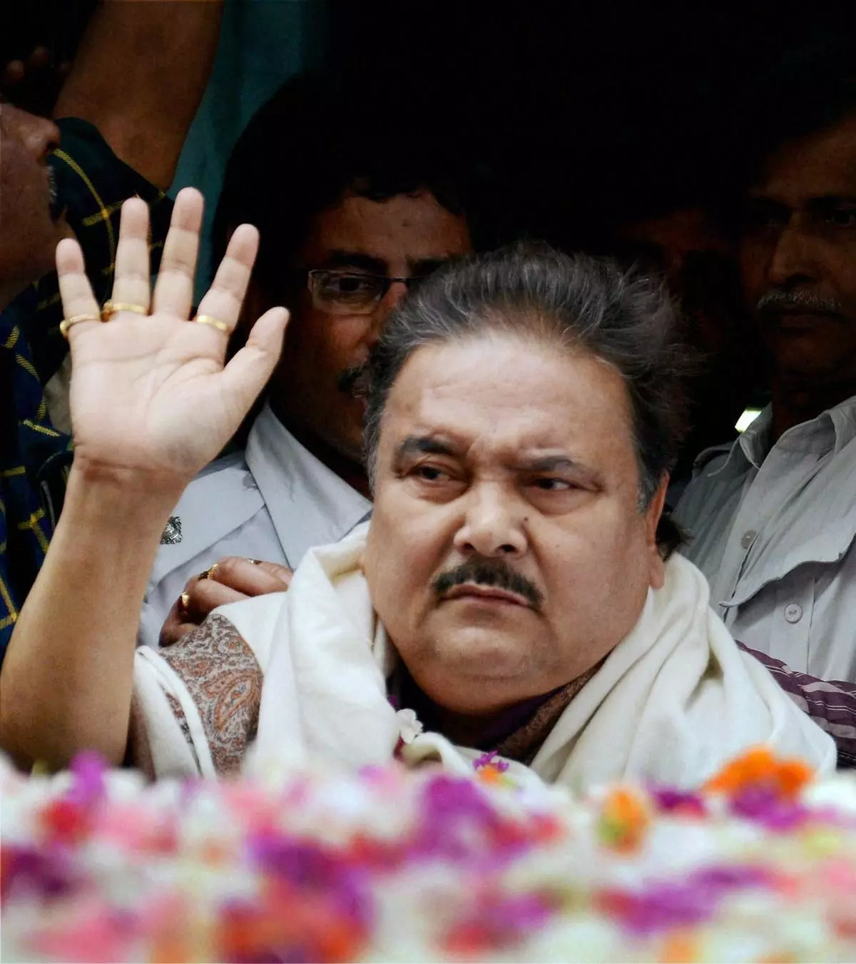 A file picture of former minister Madan Mitra, who recently alleged that a “tremendous amount of money transaction” was taking place within Trinamool.