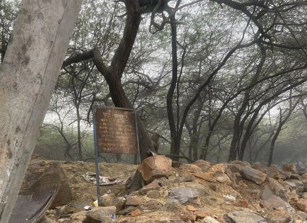 DDA officials, who claim the Masjid and madrassa were illegal encroachments, said they were in Sanjay Van, a reserved forest that is part of the Southern Ridge. DDA officials, who claim the Masjid and madrassa were illegal encroachments, said they were in Sanjay Van, a reserved forest that is part of the Southern Ridge.