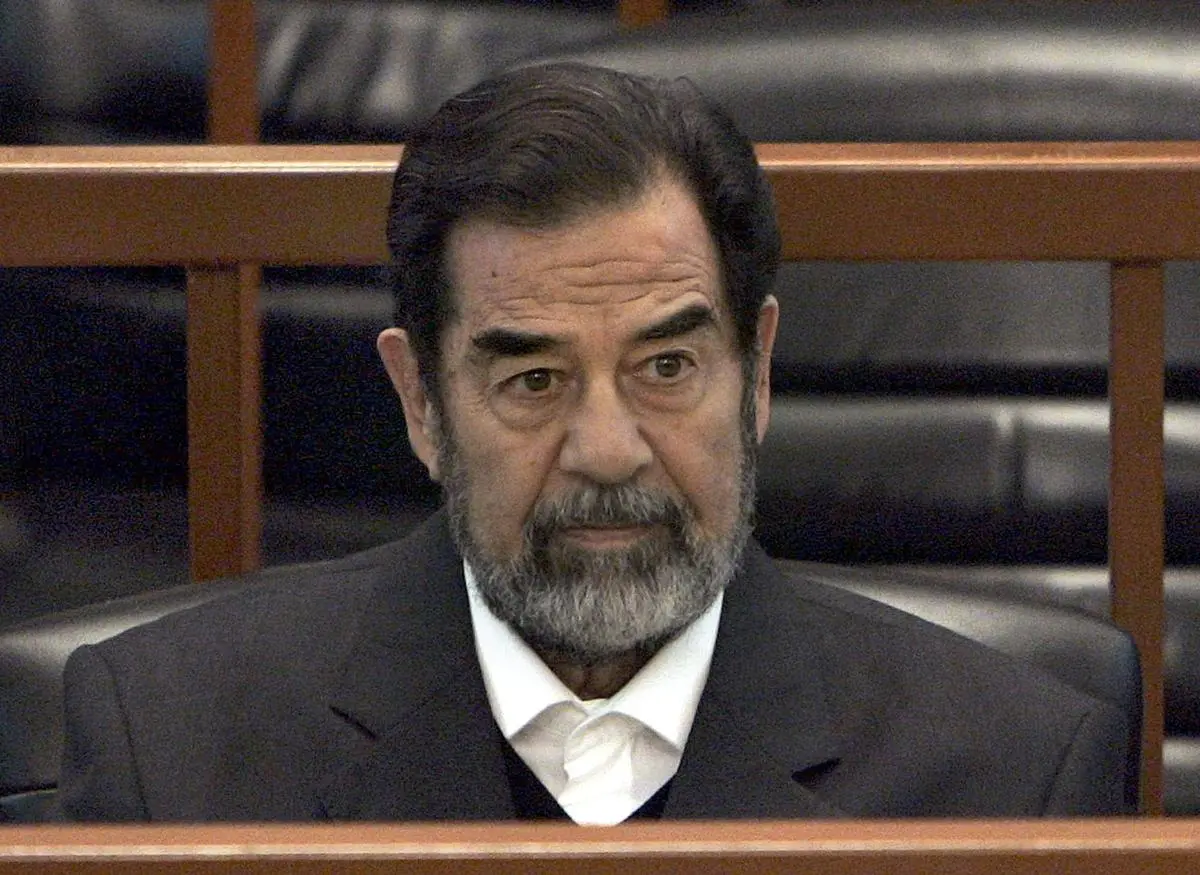 In 2000, Iraq announced that it would sell oil under the UN’s Oil-for-Food Programme in euros rather than dollars. The volumes were not large enough to destabilise global markets, but the symbolism was explosive. In the picture, Iraq leader Saddam Hussein at a court in Baghdad on December 6, 2006. 
