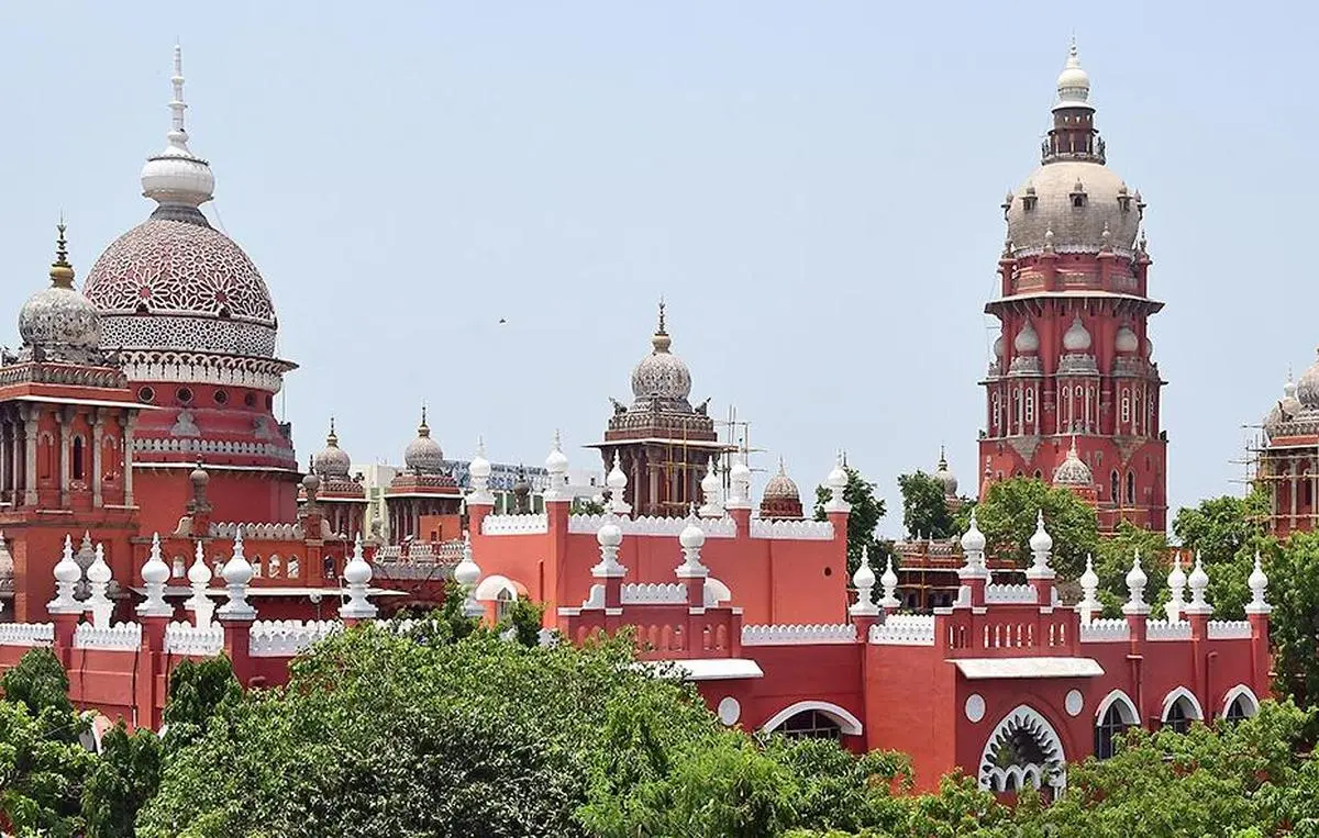 A view of the Madras High Court in Chennai.