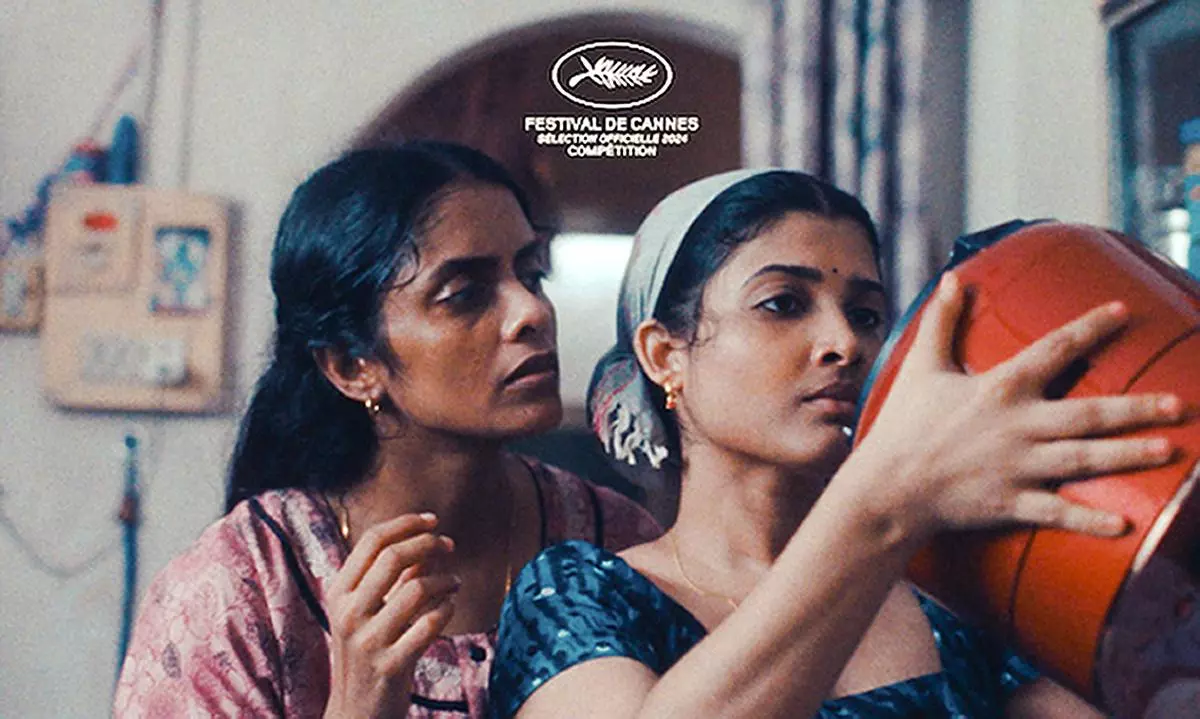 A still from director Payal Kapadia’s film All We Imagine as Light.