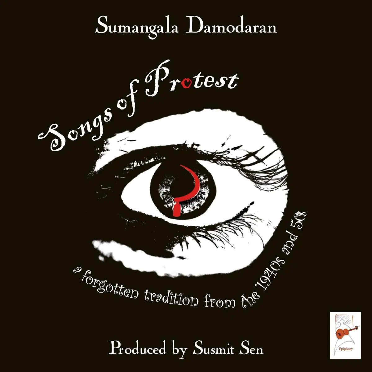 The cover of the music album Songs of Protest. The cover of the music album Songs of Protest.