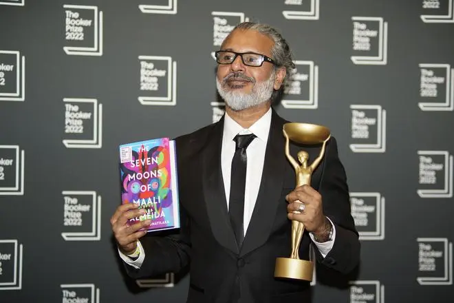 Shehan Karunatilaka, winner of the 2022 Booker Prize for fiction. Shehan Karunatilaka, winner of the 2022 Booker Prize for fiction.