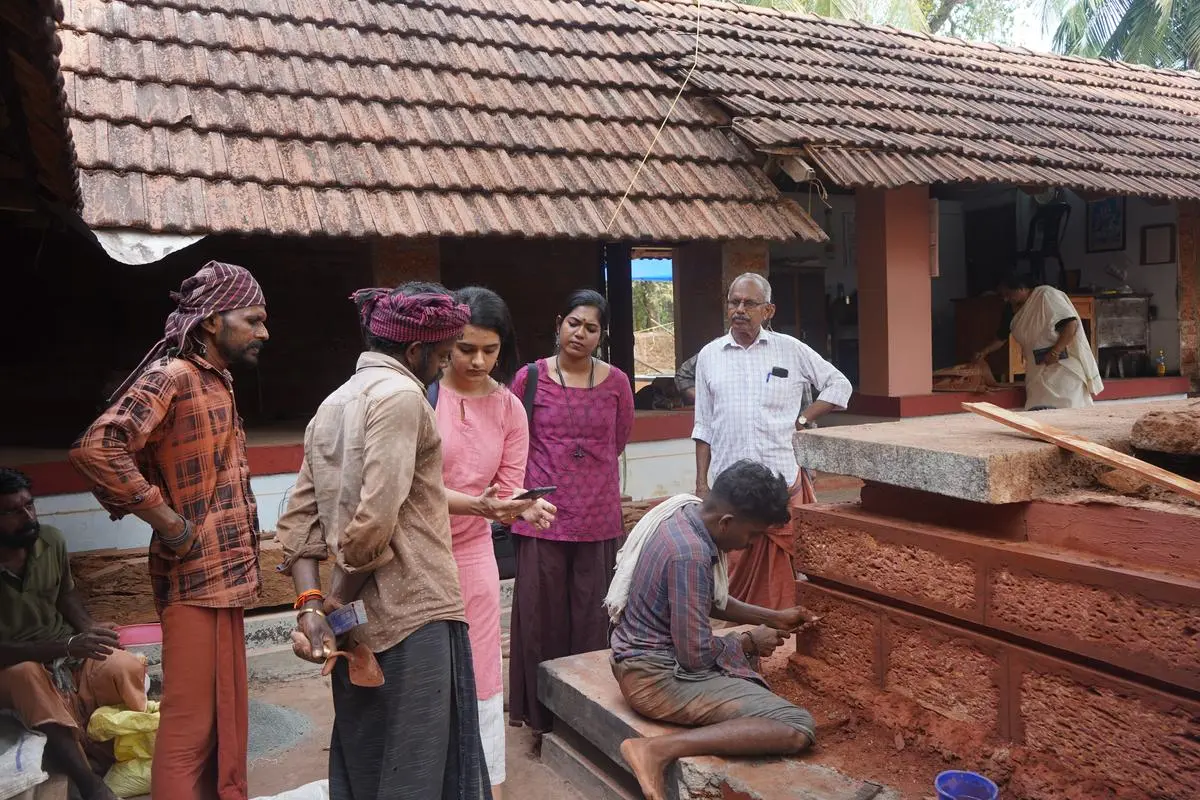 Architectural restoration of the Karnikara mandapam which won ARPO several accolades and awards.