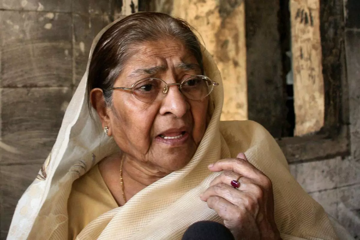 Zakia Jafri, who fought an over two-decade-long legal battle to secure justice for the victims of the 2002 Gujarat riots, died at the age of 86 in Ahmedabad on February 1.