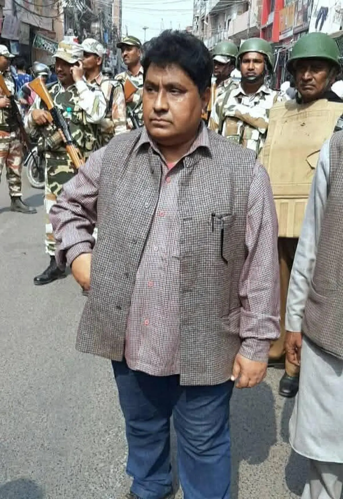 RTI activist Saleem Baig.