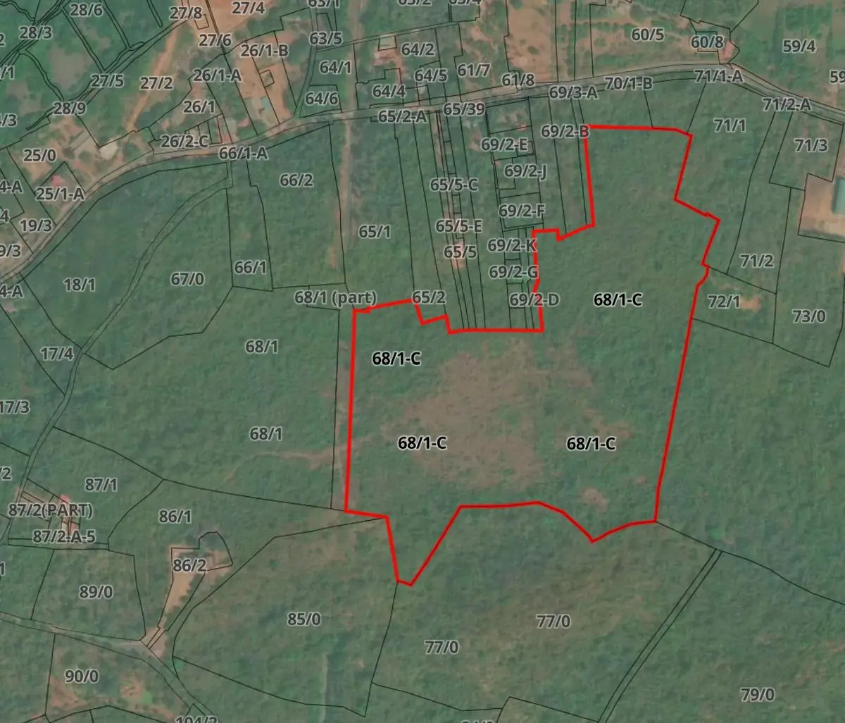 The Delhi-based Enigma Properties Pvt. Ltd has got Goa’s TCP Department approval to convert this patch outlined in red, measuring 1.6 lakh square metres and located on one of the seven hills of Goa, into settlement land. The Delhi-based Enigma Properties Pvt. Ltd has got Goa’s TCP Department approval to convert this patch outlined in red, measuring 1.6 lakh square metres and located on one of the seven hills of Goa, into settlement land.