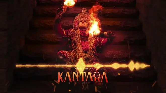 A poster of Kantara. A poster of Kantara.