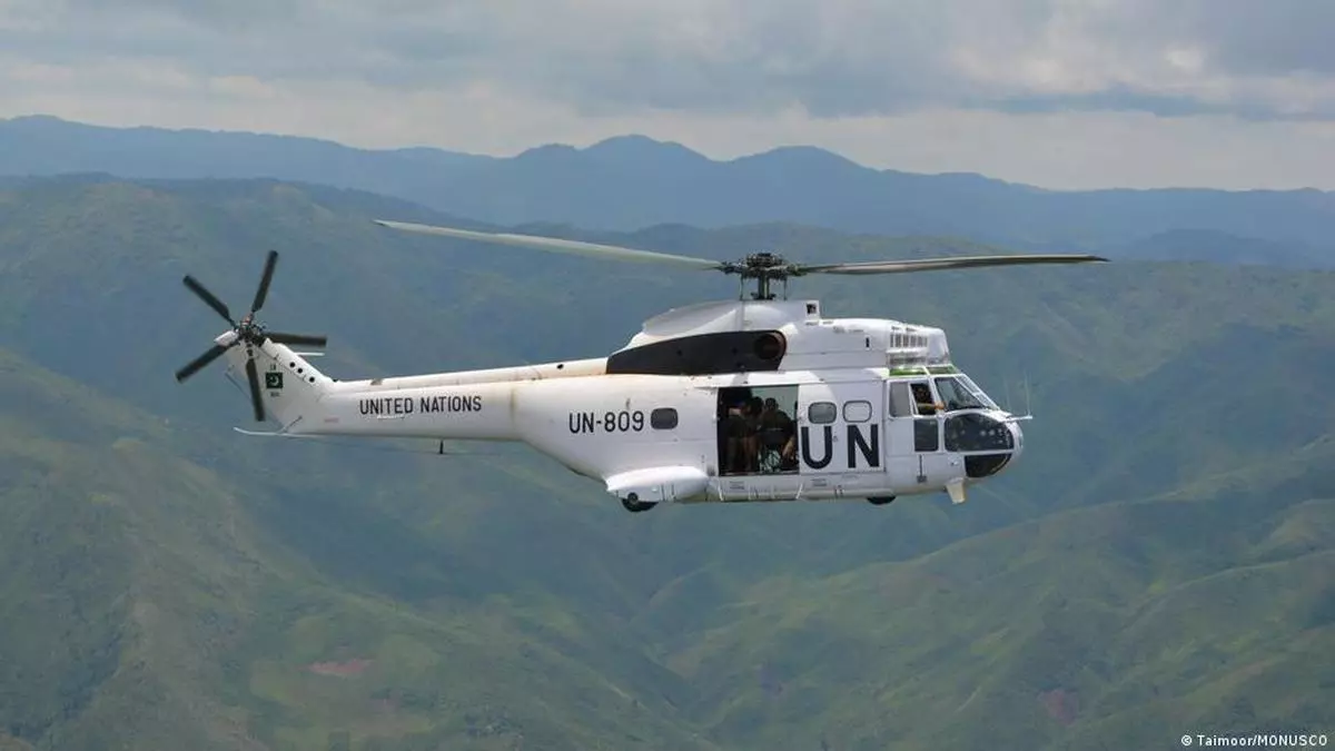 Dr Congo Eight Un Peacekeepers Killed In Helicopter Crash Frontline 