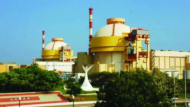 Units 1 and 2 at the Kudankulam Nuclear Power Plant in Tirunelveli district, Tamil Nadu.