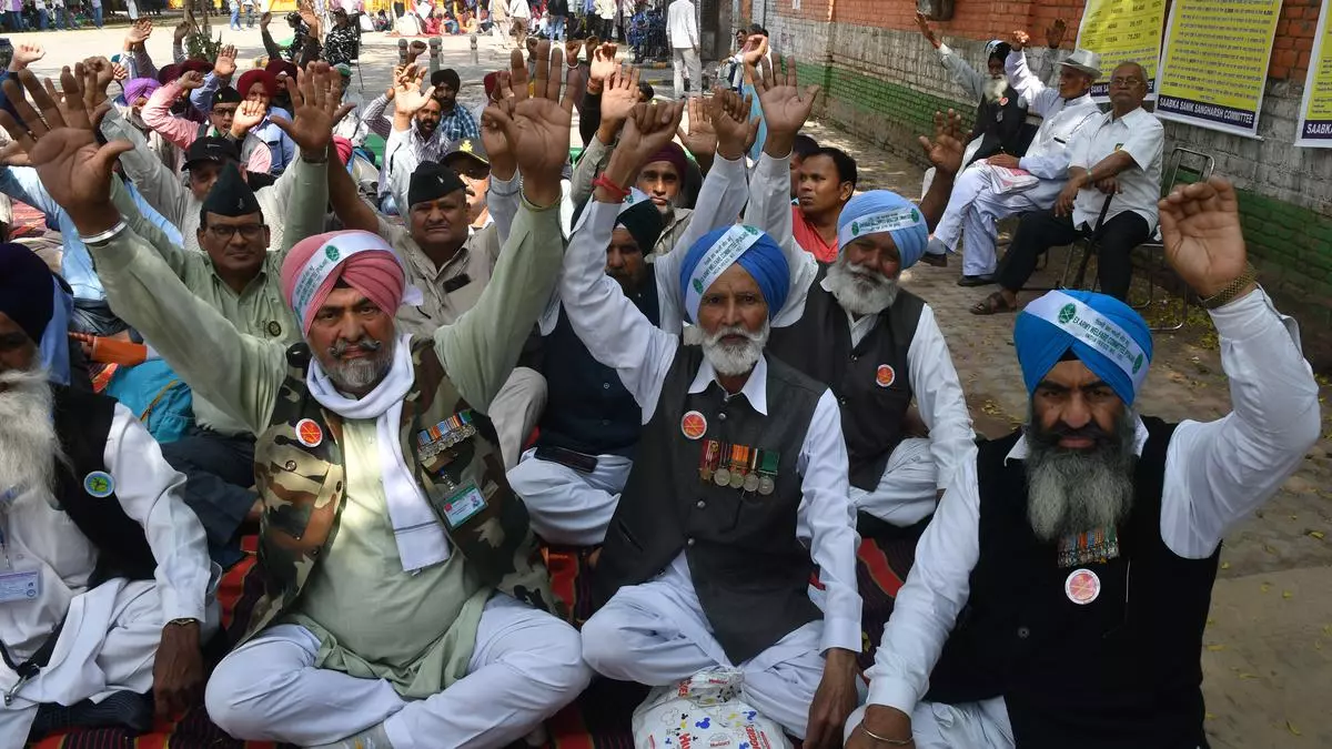 Retired jawans continue fight for a fair deal despite OROP implementation