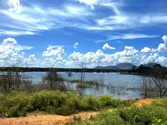 A lake in Devanahalli taluk close to the Kempegowda International Airport. Without land-use protection, this pristine lake could quickly turn toxic. Lakes in Bengaluru looked like this before they were slowly destroyed. A lake in Devanahalli taluk close to the Kempegowda International Airport. Without land-use protection, this pristine lake could quickly turn toxic. Lakes in Bengaluru looked like this before they were slowly destroyed.