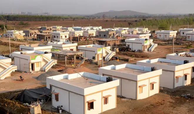 Tribal hamlets relocated in Manuguru in 2017. The municipal limits include settlements, such as Kommugudem and Padmagudem, of tribal people, even those relocated from lands acquired by the SCCL. Tribal hamlets relocated in Manuguru in 2017. The municipal limits include settlements, such as Kommugudem and Padmagudem, of tribal people, even those relocated from lands acquired by the SCCL.