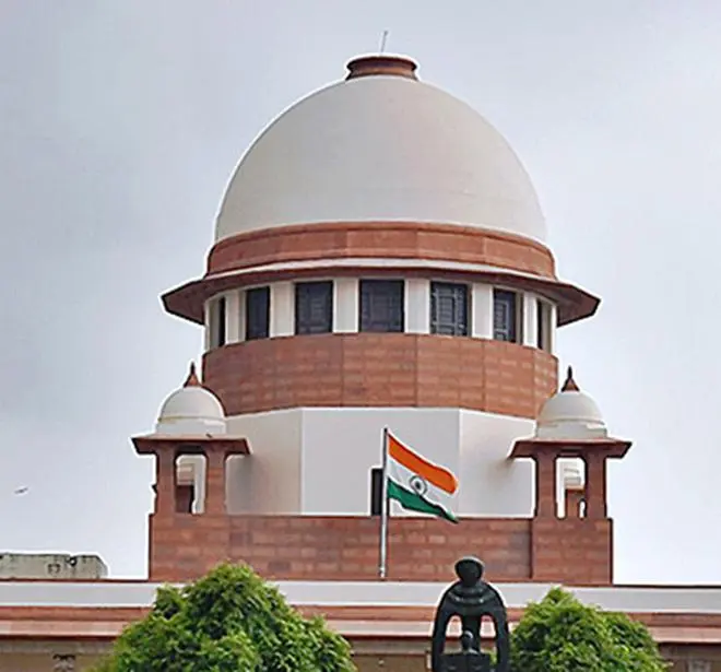 A view of Supreme Court of India in New Delhi. A view of Supreme Court of India in New Delhi.