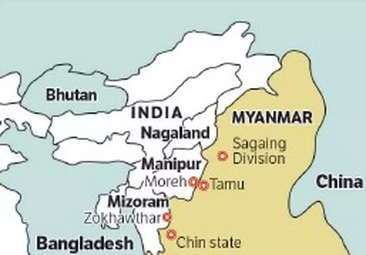 Troubled India-Myanmar border racked by tension with debates over ...