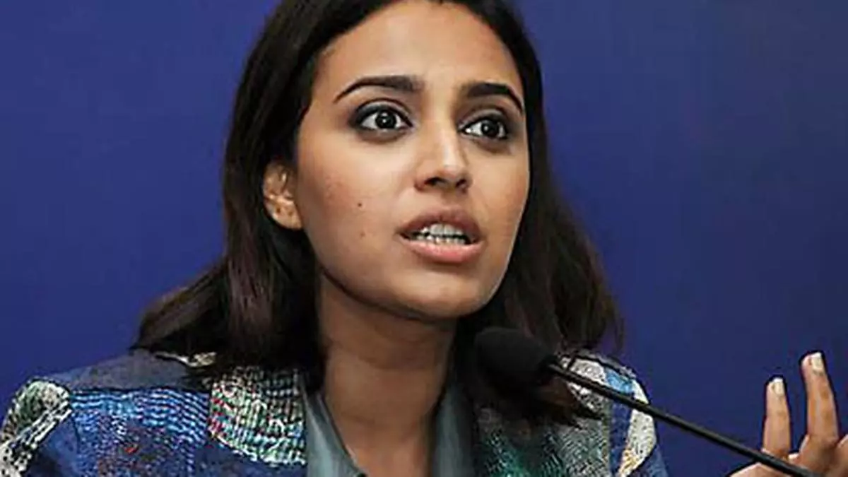 Interview with Bollywood actor Swara Bhaskar