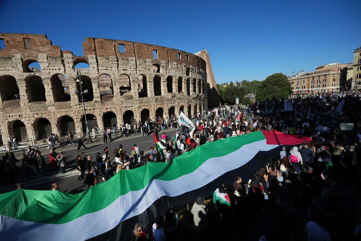 গাজা ইতালির শ্রমিকদের ঐক্যবদ্ধ করেছে: শ্রমিক ধর্মঘট
