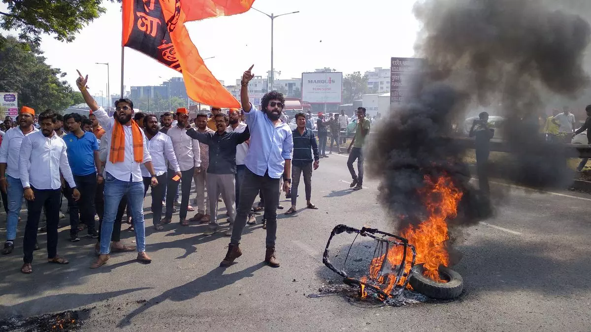 Maharashtra On Edge As Maratha Reservation Protests Turn Violent ...