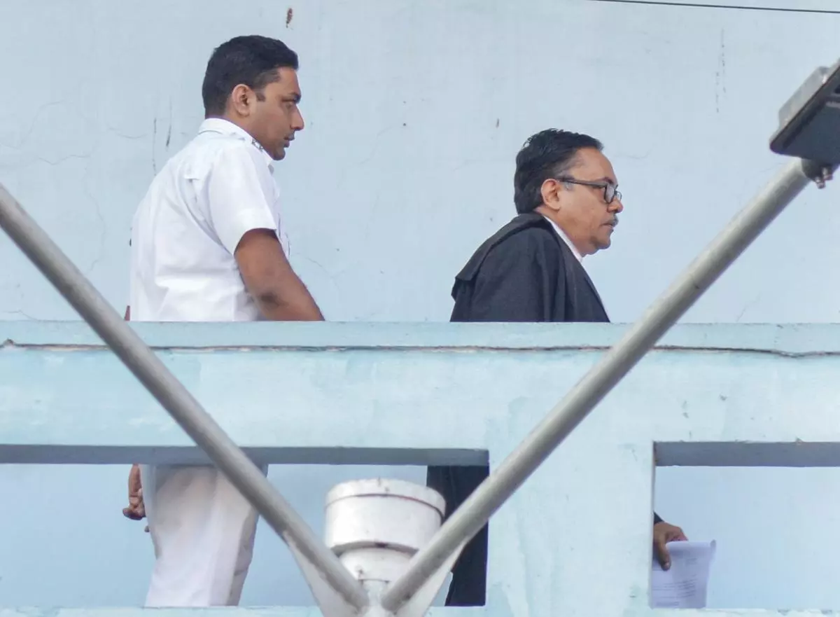 Judges should “never be bloodthirsty,” said additional district and sessions judge, Anirban Das, seen here exiting the courtroom after sentencing R.G. Kar rape-murder case accused Sanjay Roy to life imprisonment on Monday.