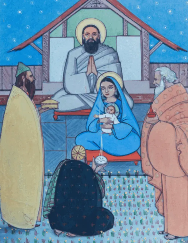Epiphany, watercolour, 1962. Epiphany, watercolour, 1962.