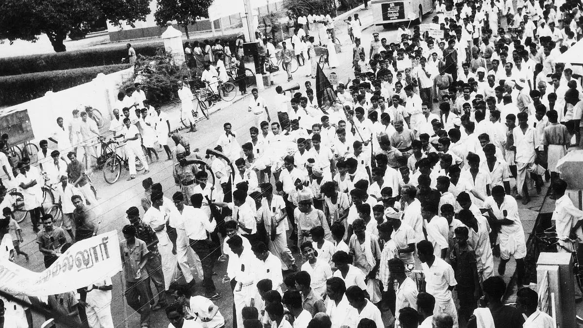 Why Anti-Hindi Protests Shaped Tamil Politics For 60 Years
