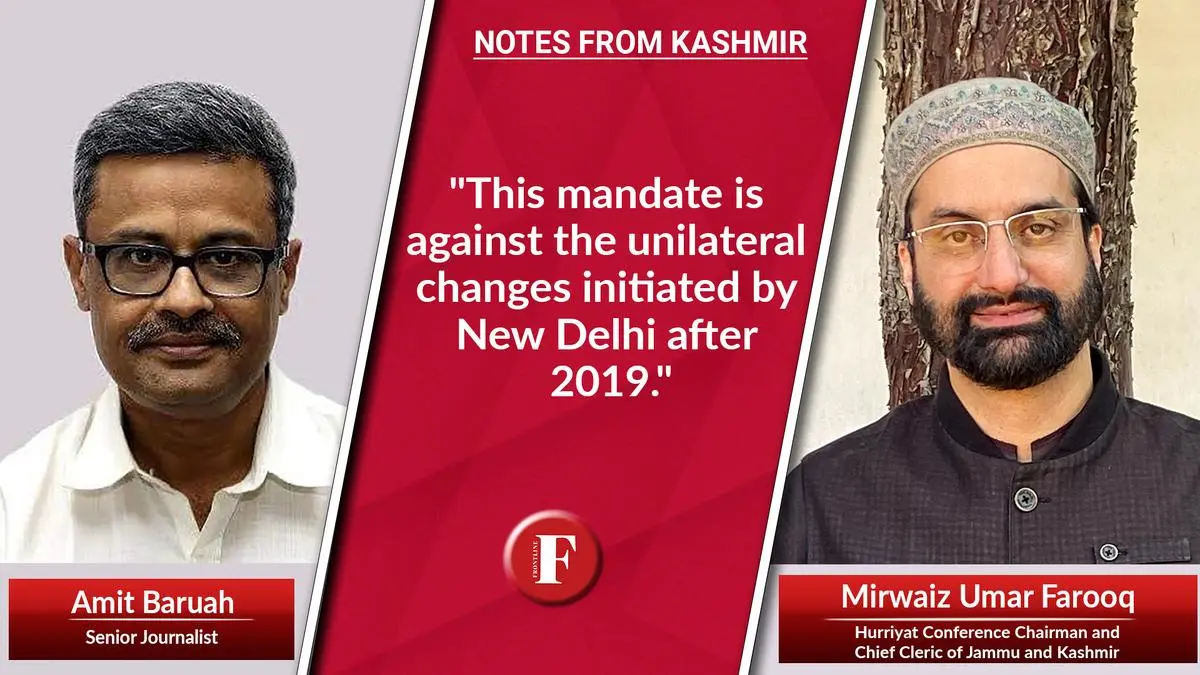 यह जनादेश 2019 से जम्मू-कश्मीर में नई दिल्ली के एकतरफा बदलाव के खिलाफ है: मीरवाइज उमर फारूक