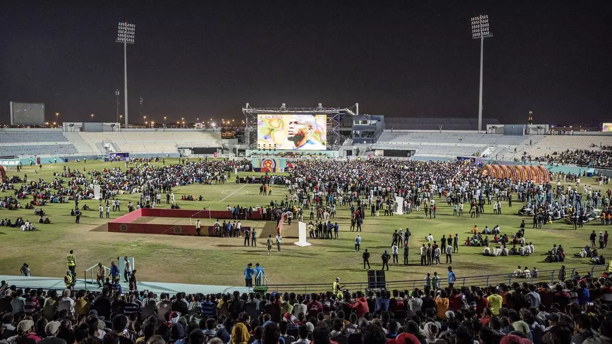 In a stadium of their own, migrant workers say their sweat made World Cup happen